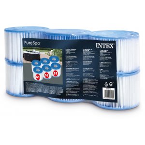 Φίλτρο Αντλίας INTEX® PureSpa™ (Six Pack) - 29011 - σε 12 άτοκες δόσεις