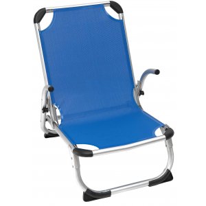 Καρέκλα Παραλίας Αλουμινίου με Μπράτσα - Ψηλή Πλάτη - Τext 2*1