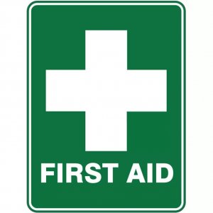 Αυτοκόλλητο Σήμα FIRST AID 200 X 150 mm - Σε 12 άτοκες δόσεις