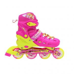 Αυξομειούμενα Πατίνια Roller NA 1005A INLINE SKATES NILS EXTREME ΡΟΖ-LARGE (39-42) - σε 12 άτοκες δόσεις