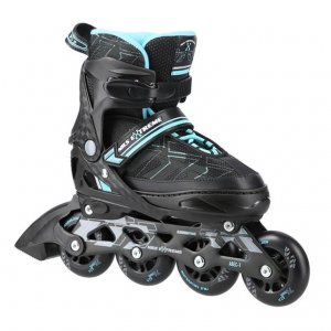 Αυξομειούμενα Πατίνια Roller NA 11002 Μαύρο/Μπλε IN-LINE SKATES NILS EXTREME Large(39-42) - σε 12 άτοκες δόσεις