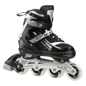 Αυξομειούμενα Πατίνια Roller NA 1123 Μαύρο IN-LINE SKATES NILS EXTREME Large (39-42) - σε 12 άτοκες δόσεις