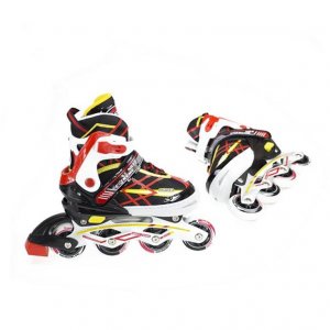 Αυξομειούμενα Πατίνια Roller NA 1160A INLINE SKATES NILS EXTREME ΜΑΥΡΟ/ΚΟΚΚΙΝΟ-MEDIUM(35-38) - σε 12 άτοκες δόσεις