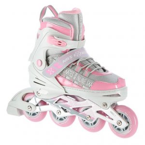 Αυξομειούμενα Πατίνια Roller NA 1186 Ροζ IN-LINE SKATES NILS EXTREME - σε 12 άτοκες δόσεις