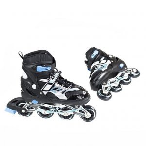 Αυξομειούμενα Πατίνια Roller NJ 1828 A INLINE SKATES NILS EXTREME ΜΑΥΡΟ -LARGE (39-42) - σε 12 άτοκες δόσεις