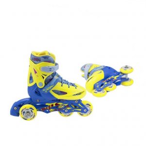 Αυξομειούμενα Πατίνια Roller NJ1905A INLINE NILS EXTREME Κίτρινο - Medium(35-38) - σε 12 άτοκες δόσεις