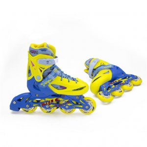 Αυξομειούμενα Πατίνια Roller NJ1905A INLINE NILS EXTREME Κίτρινο - XS (27-30) - σε 12 άτοκες δόσεις