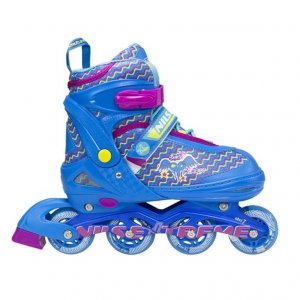 Αυξομειούμενα Πατίνια Roller NJ4613 A INLINE NILS EXTREME Μπλε με LED φωτάκια- LARGE(38-41) - σε 12 άτοκες δόσεις