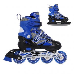 Αυξομειούμενα Roller NH18366 2 ΣΕ 1 Μπλε Medium(35-38) IN-LINE SKATES/HOCKEY ICE SKATES - σε 12 άτοκες δόσεις