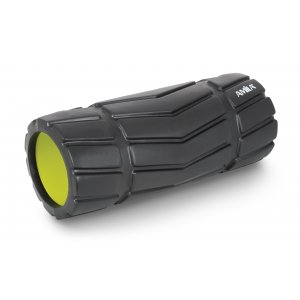 AMILA Foam Roller Arrow Φ14x33cm Μαύρο/Λάιμ - 96828 - σε 12 άτοκες δόσεις