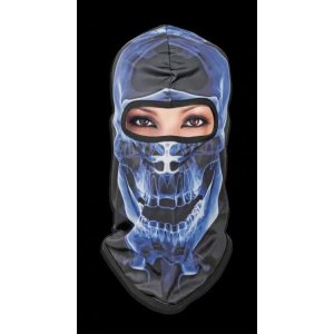 BALACLAVA, Polyester, Σκελετός, Μπλε - Σε 12 άτοκες δόσεις