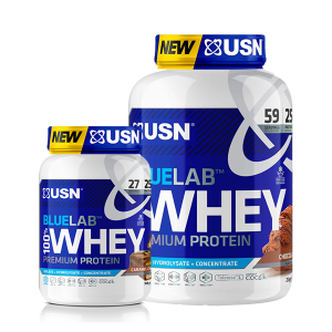 BlueLab 100% Whey Premium Protein  Μπανάνα  908g