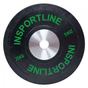 BUMPER PLATE inSPORTline 25kg - σε 12 άτοκες δόσεις