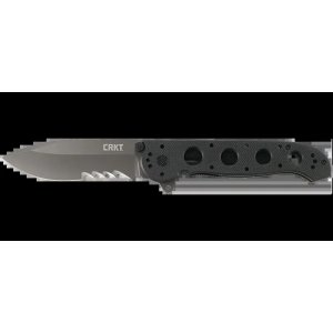 CRKT M21-14G BLACK G10 W/VEFF SERRATIONS - Σε 12 άτοκες δόσεις