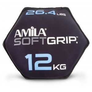 Δίσκος Βαρίδιο Soft Grip 12Kg - 90756 - σε 12 άτοκες δόσεις