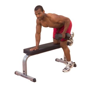 Επίπεδος πάγκος GFB350 Body-Solid Flat Bench - σε 12 άτοκες δόσεις