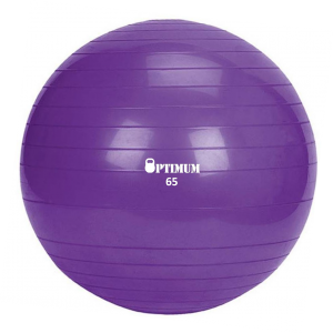 GYM BALL 65CM (ΜΟΒ) ANTI-BURST 1100GR - σε 12 άτοκες δόσεις