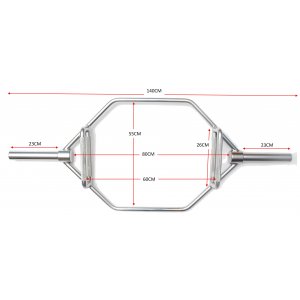 HEX BAR FOR WEIGHT LIFTING Φ50 - σε 12 άτοκες δόσεις