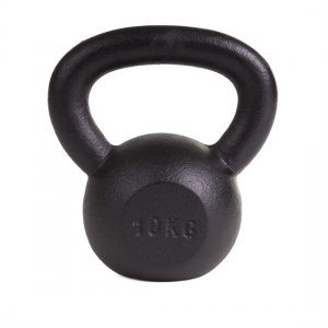 KETTLEBELL BLACK MATT 10KG - σε 12 άτοκες δόσεις