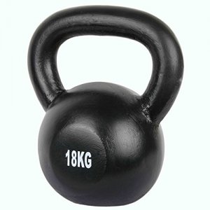 KETTLEBELL BLACK MATT 18KG - σε 12 άτοκες δόσεις