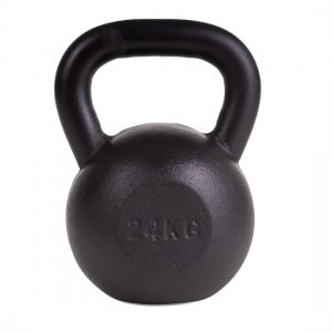 KETTLEBELL BLACK MATT 24KG - σε 12 άτοκες δόσεις