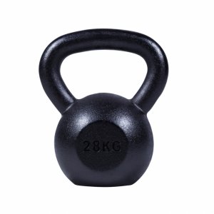 KETTLEBELL BLACK MATT 28KG - σε 12 άτοκες δόσεις