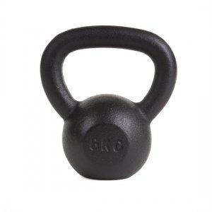 KETTLEBELL BLACK MATT 6KG - σε 12 άτοκες δόσεις