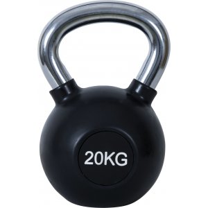 Kettlebell Rubber Cover Cr Handle 20Kg - 90460 - σε 12 άτοκες δόσεις