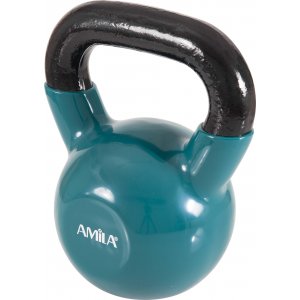 Kettlebell με επένδυση Βινυλίου 12kg - Πράσινο