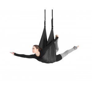 Κούνια Yoga AMILA 40D (Less Elastic) 5m Μαύρη - 96922 - σε 12 άτοκες δόσεις