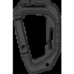 Κρίκος Carabiner Albainox συνθετικός Black - Σε 12 άτοκες δόσεις