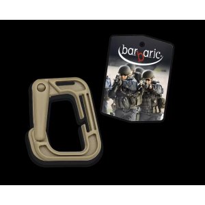 Κρίκος Carabiner Albainox συνθετικός Coyote - Σε 12 άτοκες δόσεις