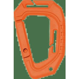 Κρίκος Carabiner Albainox συνθετικός Orange - Σε 12 άτοκες δόσεις