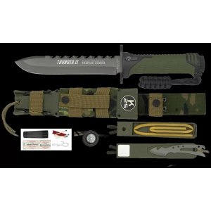 ΜΑΧΑΙΡΙ K25, Tactical Knife, THUNDER II, GREEN, ENERGY, 32134 - Σε 12 άτοκες δόσεις