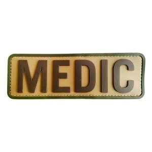 Μεγάλο Διακριτικό Σήμα PVC " Medic" - Multicam - Σε 12 άτοκες δόσεις