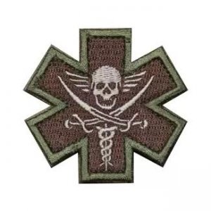 Mil-Spec Monkey Κεντημένο Σήμα Medical Pirate Multicam (Velcro) (MULTICAM) - Σε 12 άτοκες δόσεις