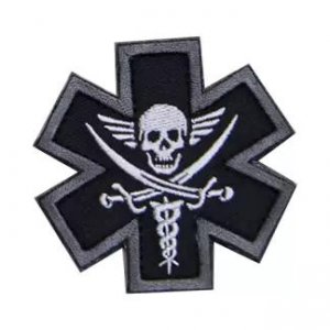 Mil-Spec Monkey Κεντημένο Σήμα Medical Pirate Swat (Velcro) - Σε 12 άτοκες δόσεις