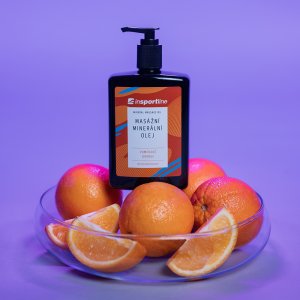 MINERAL MASSAGE OIL INSPORTLINE ORANGE 500 ML-INS-25668 - σε 12 άτοκες δόσεις