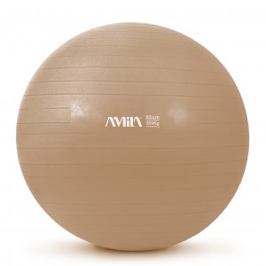 Μπάλα γυμναστικής AMILA GYMBALL 65cm Χρυσή - 95847 - σε 12 άτοκες δόσεις