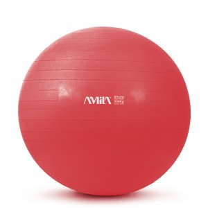 Μπάλα γυμναστικής AMILA GYMBALL 55cm Κόκκινη Bulk - 48440 - σε 12 άτοκες δόσεις