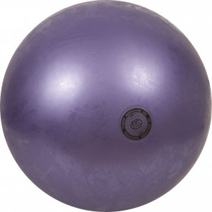 Μπάλα ρυθμικής γυμναστικής, 19cm, FIG Approved - Χρώμα με Στρας - Μωβ