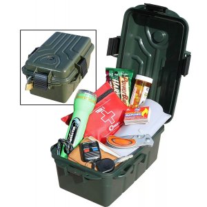 MTM Survivor Dry Box Κάψουλα Αποθήκευσης Εφοδίων (ΠΡΑΣΙΝΟ) - Σε 12 άτοκες δόσεις