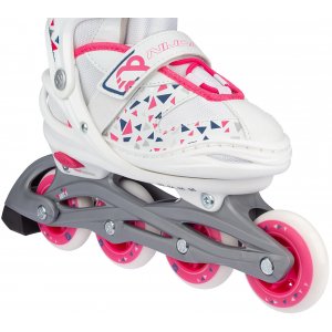 Nijdam Inline Skates Ρυθμιζόμενα "White Wedge" N20AA04 - σε 12 άτοκες δόσεις