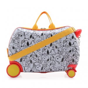 Παιδική Βαλίτσα Zoolittle trunky Snoopy Ασπρη/Μαυρη με ύψος 31cm - σε 12 άτοκες δόσεις