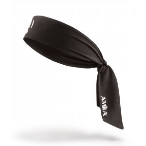 Περιμετώπιο Bandana AMILA Tie Band Μαύρο - 45707 - σε 12 άτοκες δόσεις