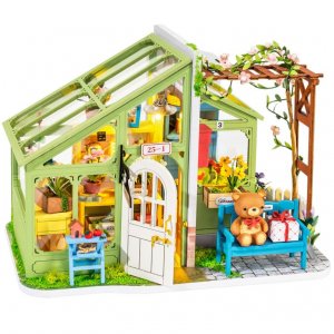 Rolife Spring Encounter Flowers DG154 DIY Wooden Dollhouse - σε 12 άτοκες δόσεις