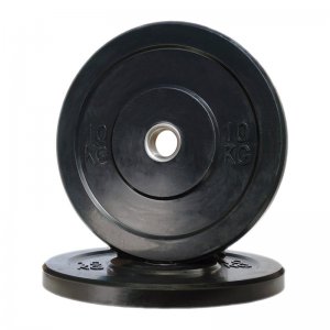 RUBBER BUMPER PLATE 10kg (Φ50) - σε 12 άτοκες δόσεις