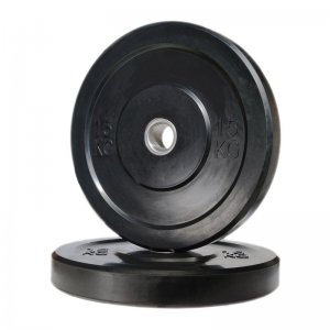 RUBBER BUMPER PLATE 15kg (Φ50) - σε 12 άτοκες δόσεις