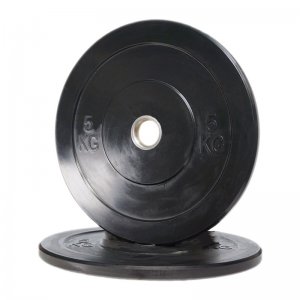 RUBBER BUMPER PLATE 5kg (Φ50) - σε 12 άτοκες δόσεις