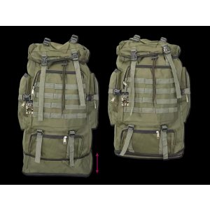 Σακίδιο πλάτης BARBARIC, Backpack. Green, 60 lt, 34936-VE - Σε 12 άτοκες δόσεις